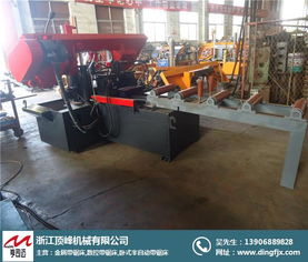 頂峰機械 領航精密切割，臥式金屬帶鋸床高清圖解與通訊設備制造應用